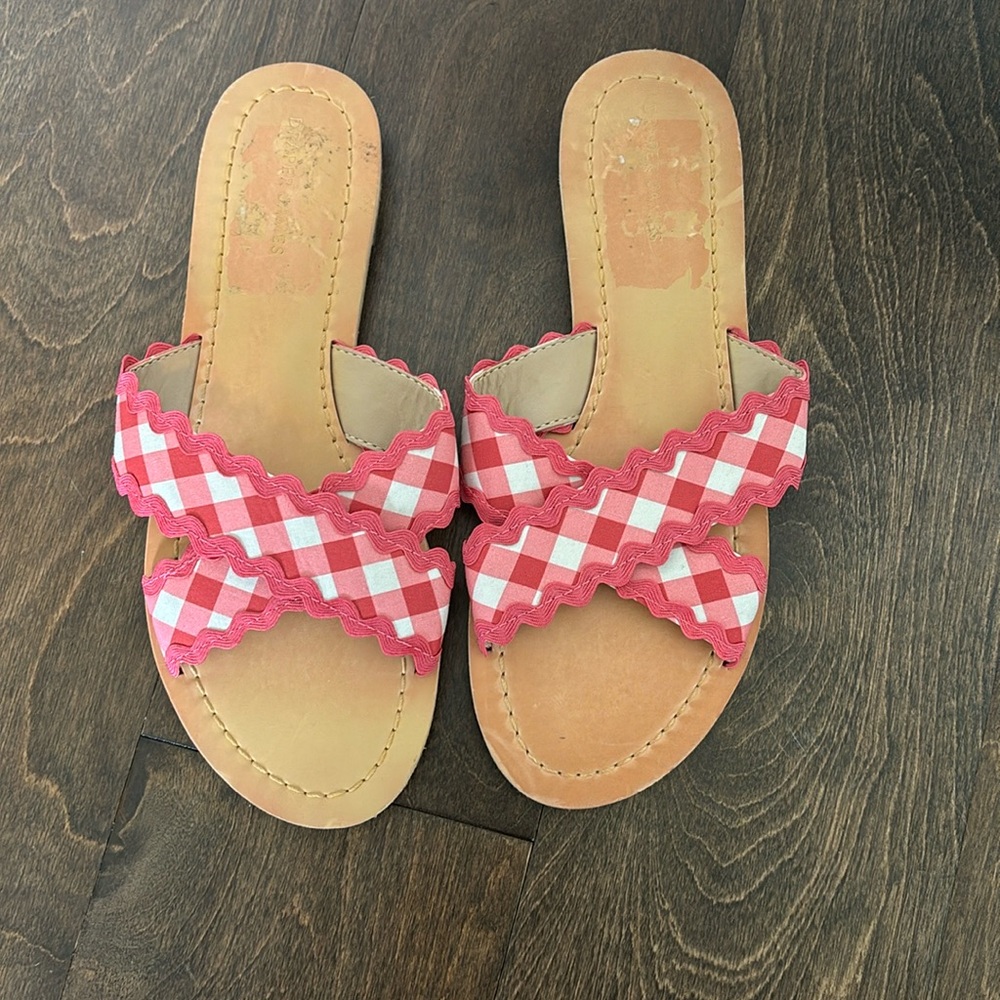 Draper James sandals.   Like new, never worn